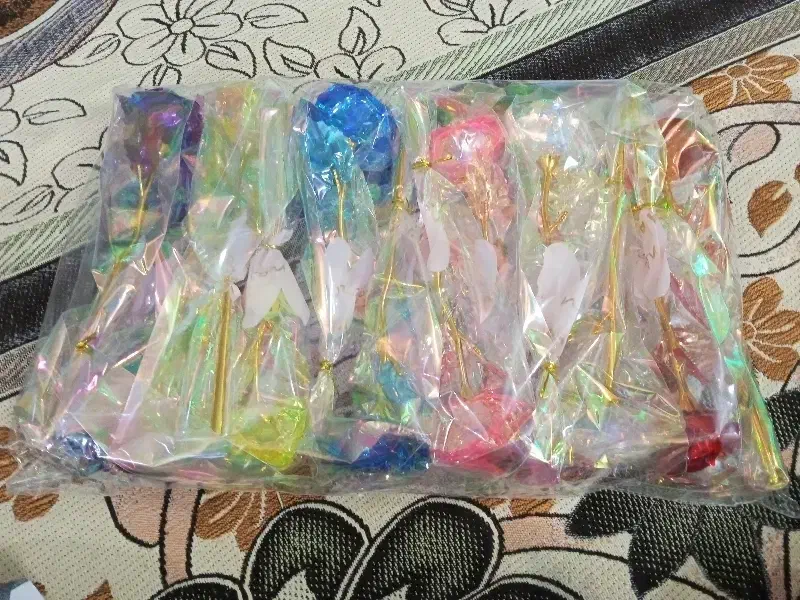 گل تک شاخ کریستالی|گل مصنوعی|قنوات, |دیوار