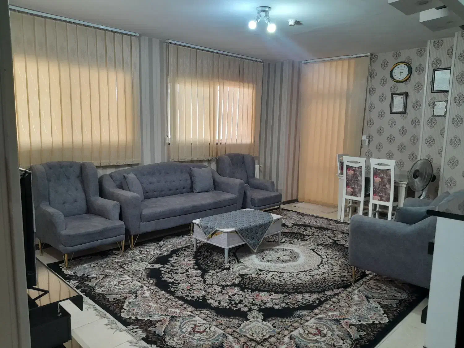 فروش آپارتمان محله E1تراس بزرگ|فروش آپارتمان|فولادشهر, مسکن مهر فولادشهر|دیوار