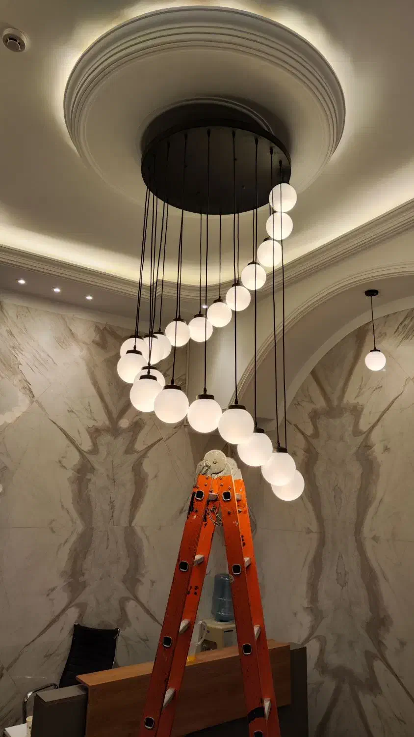 نصب لوستر|خدمات پیشه و مهارت|تهران, زنجان جنوبی|دیوار