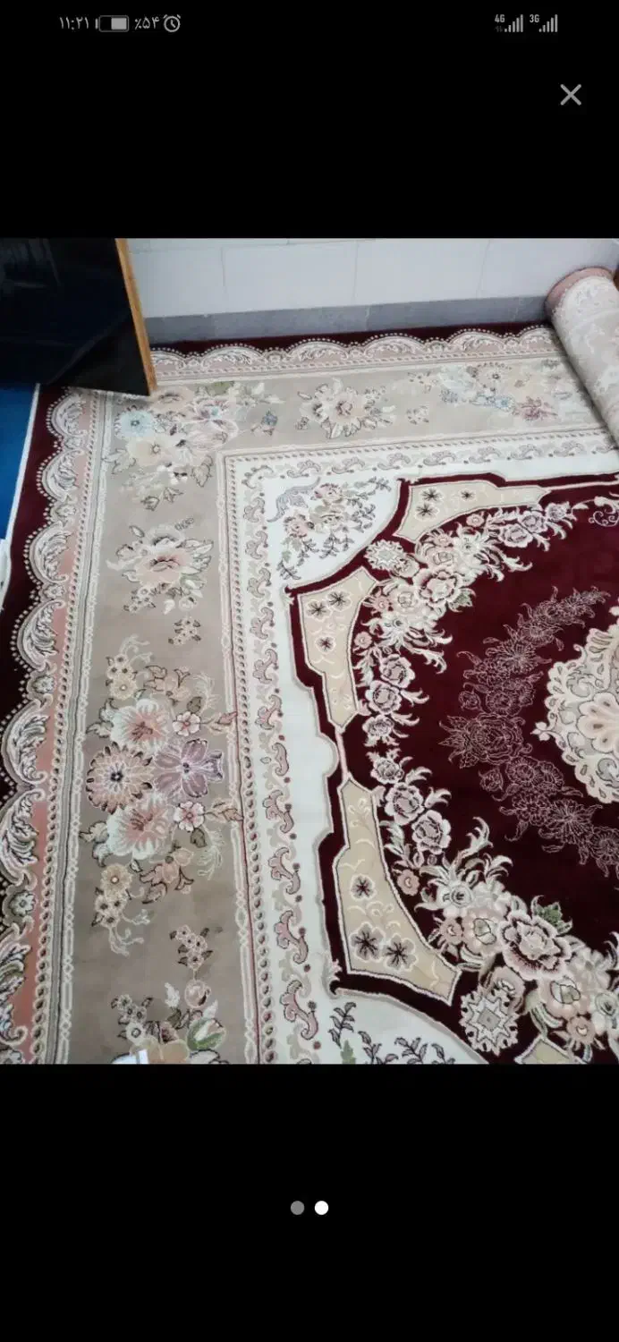 فرش 12 متری کارکرده|فرش|قم, یزدان‌شهر|دیوار