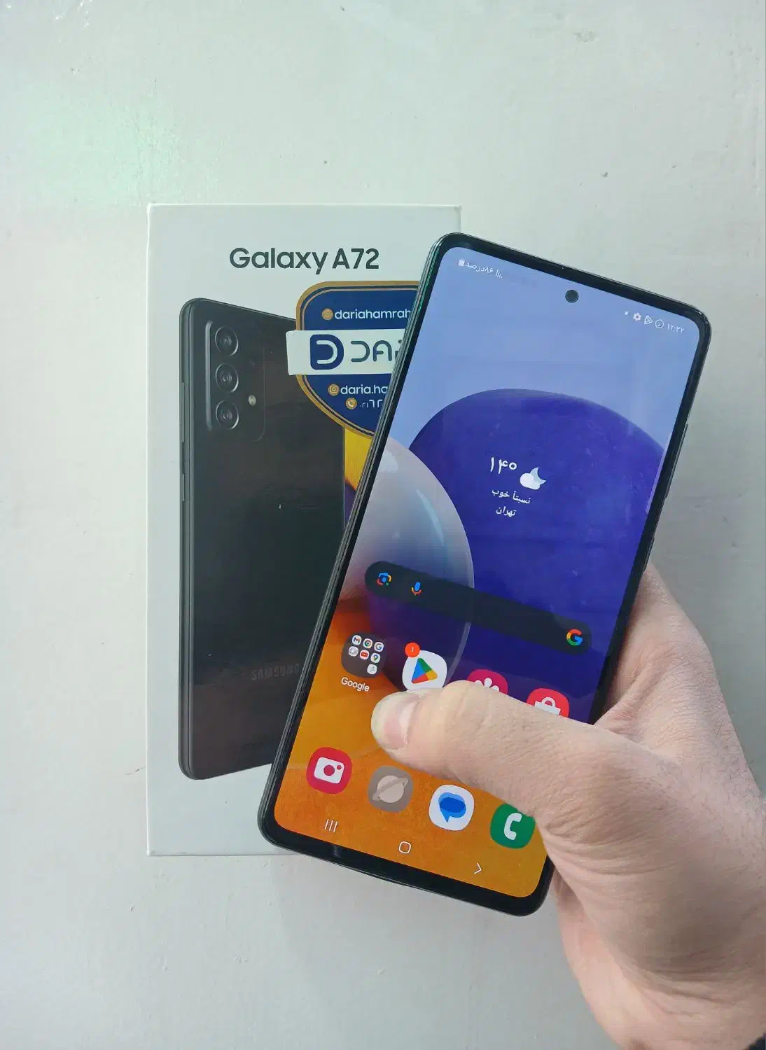 سامسونگ A72 حافظه 256 گیگ|موبایل|تهران, صد دستگاه|دیوار