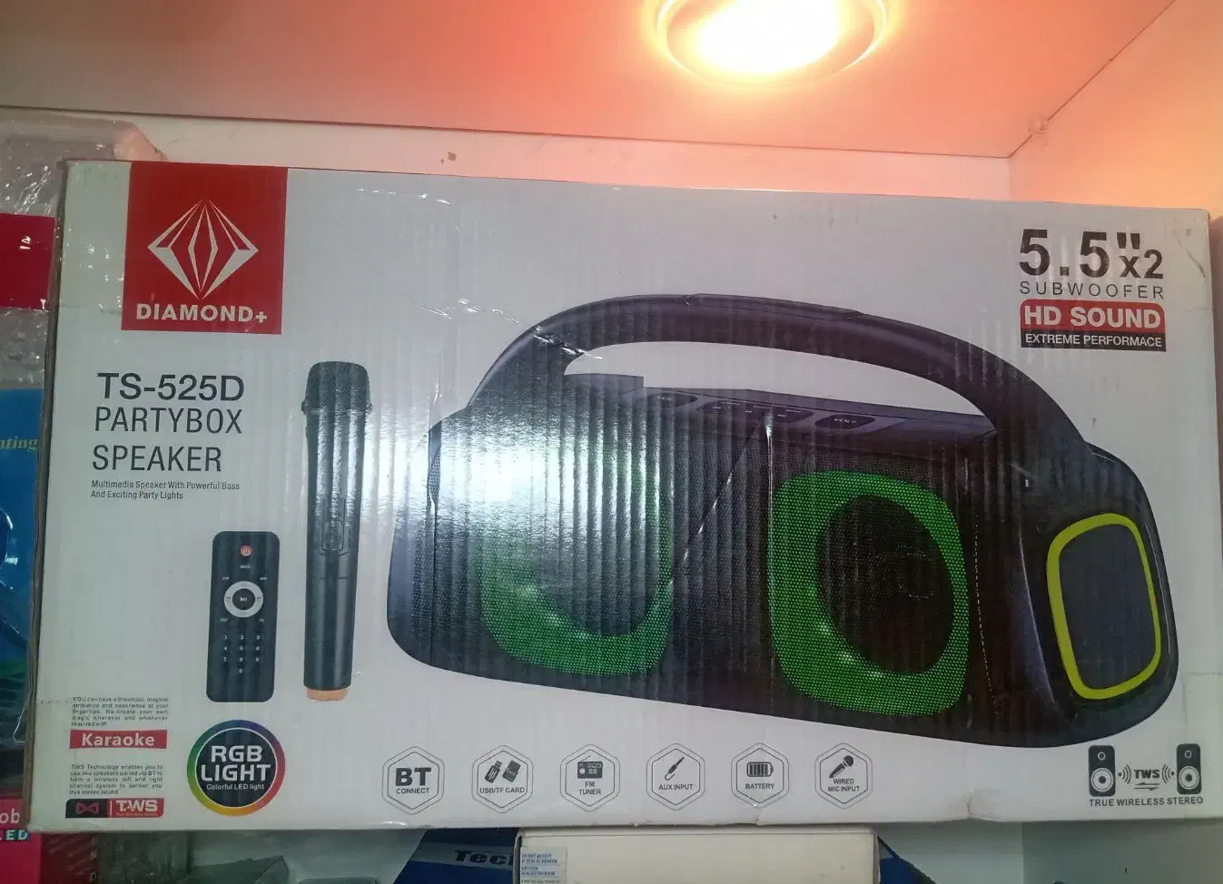 اسپیکر با کیفیت دیاموندTS525D|پخشکننده همراه|خرمآباد, |دیوار