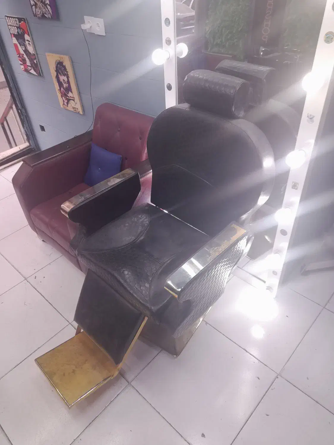 صندلی ارایشگاهی|آرایشگاه و سالنهای زیبایی|کرج, ساسانی (قلمستان)|دیوار