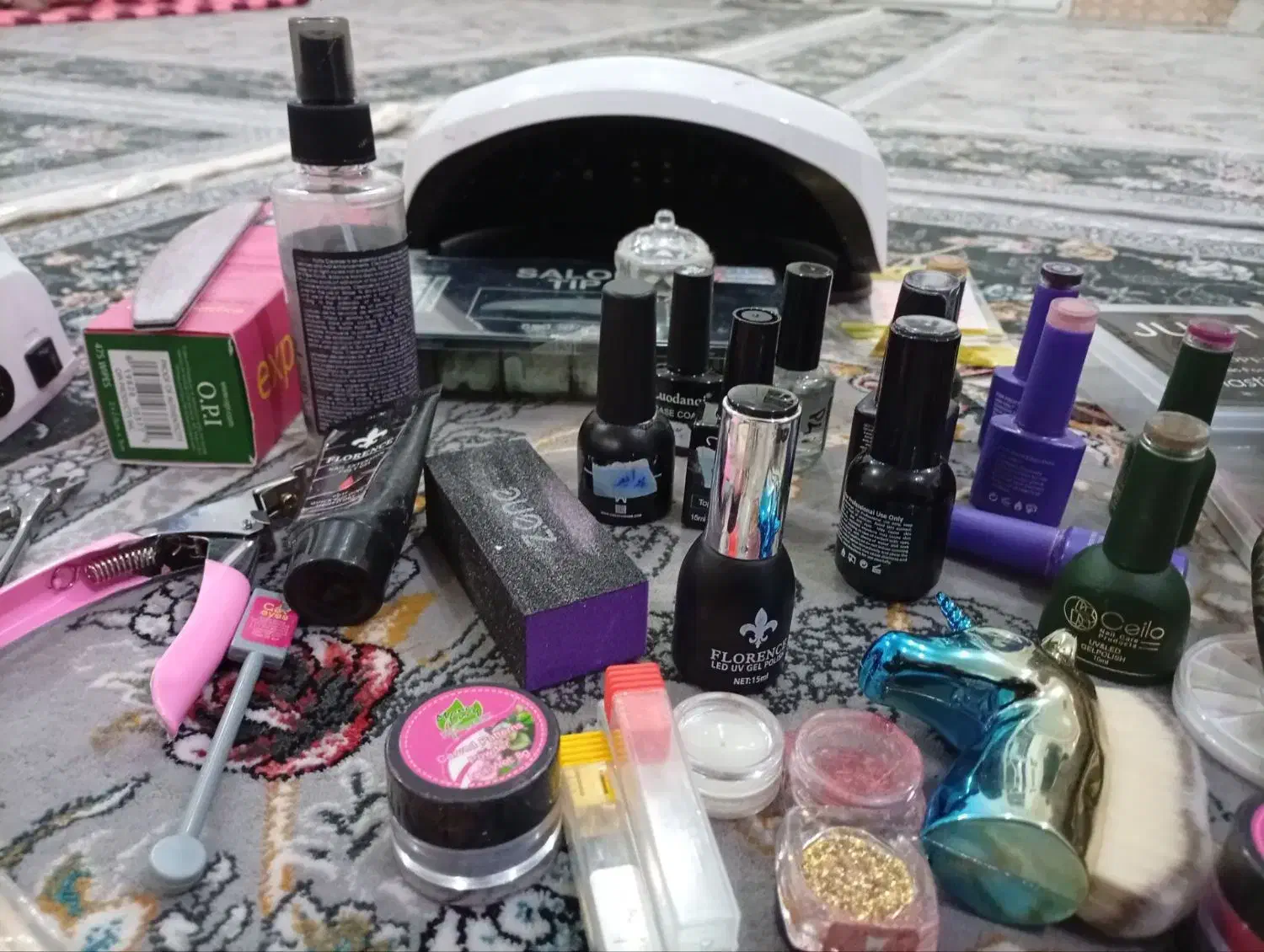 وسایل کاشت ناخن|آرایشی، بهداشتی، درمانی|خرمآباد, |دیوار