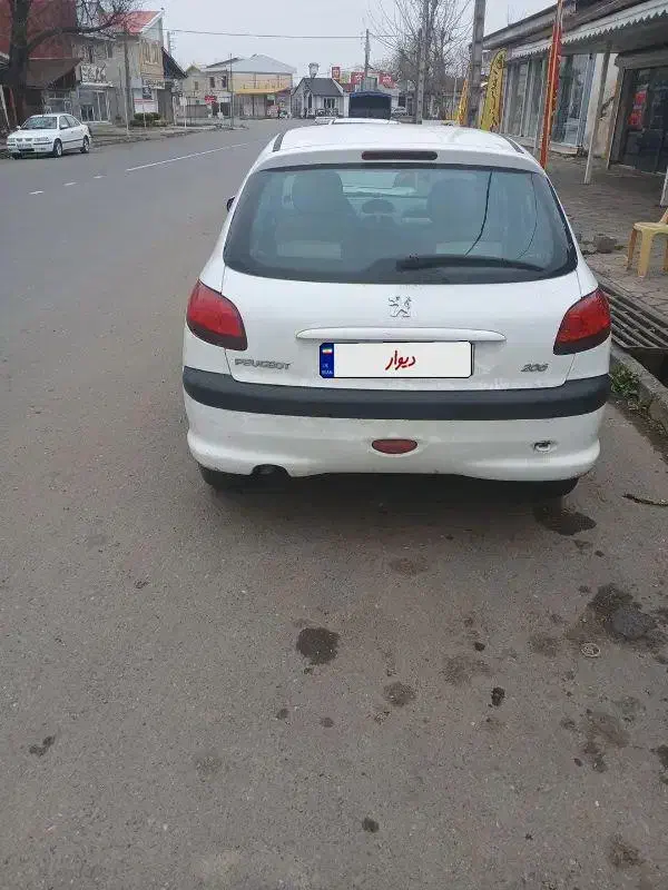 ۲۰۶ مدل ۹۰|خودرو سواری و وانت|سنگر, |دیوار