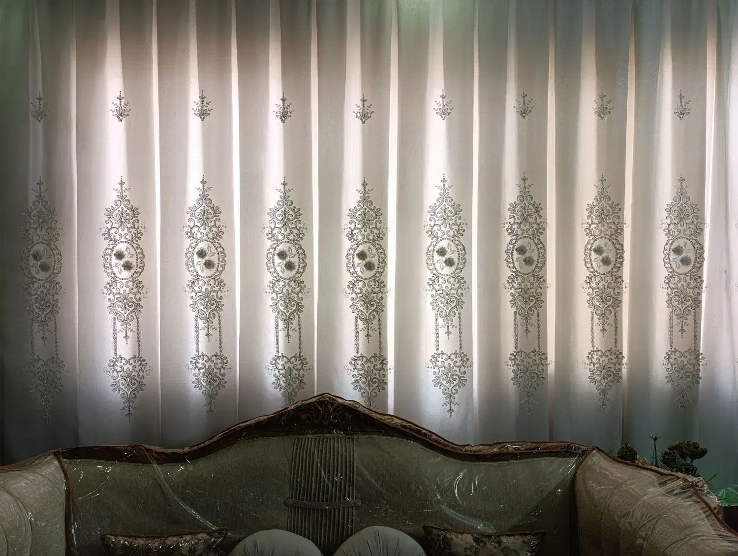 پرده فلت|پرده، رانر، رومیزی|مشهد, نوید|دیوار