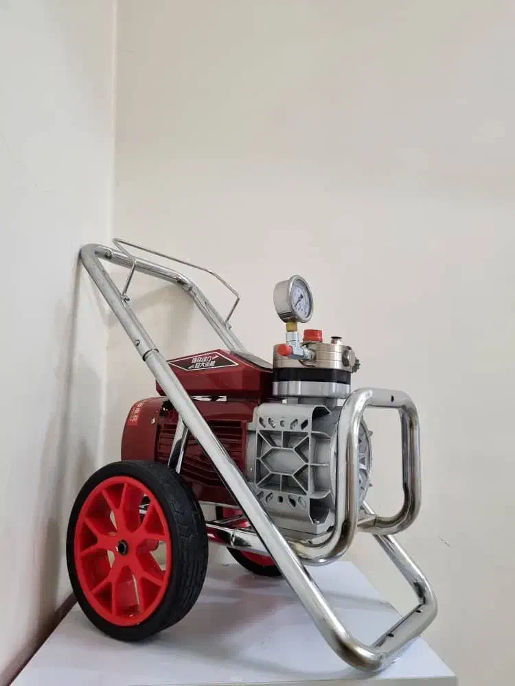 نقاشی ساختمان با دستگاه ایرلس با بهترین کیفیت|خدمات پیشه و مهارت|دهگلان, |دیوار