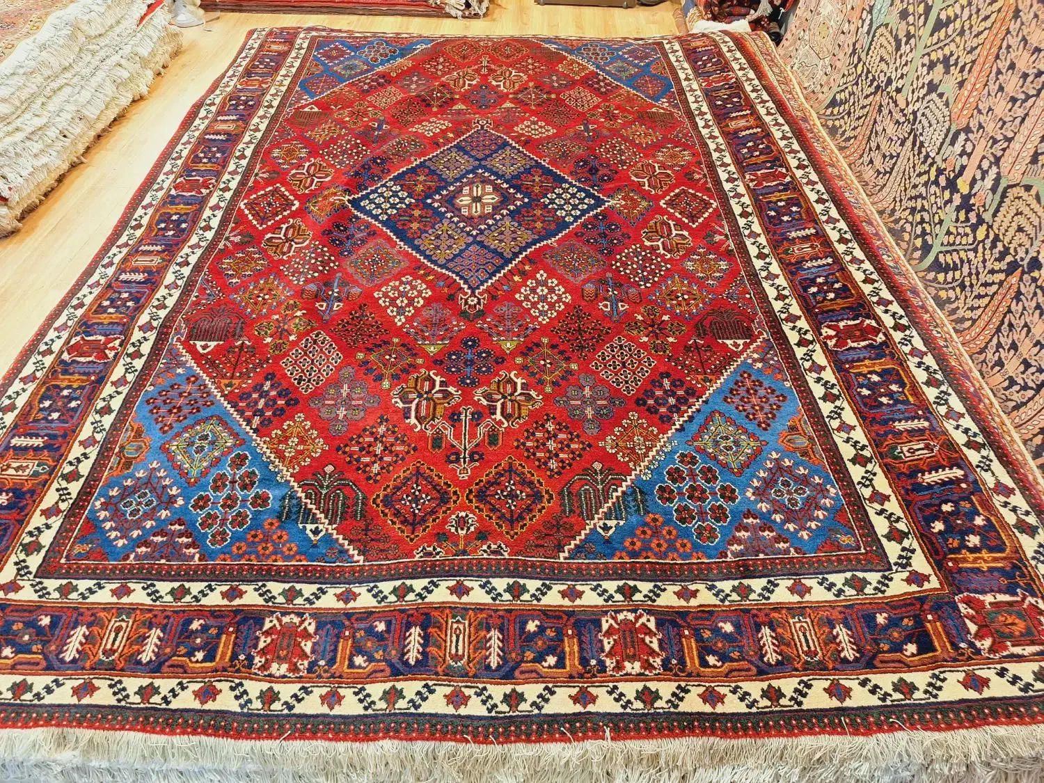 قالی دستباف میمه اصفهان از جنس کرک|فرش|تهران, اکباتان|دیوار