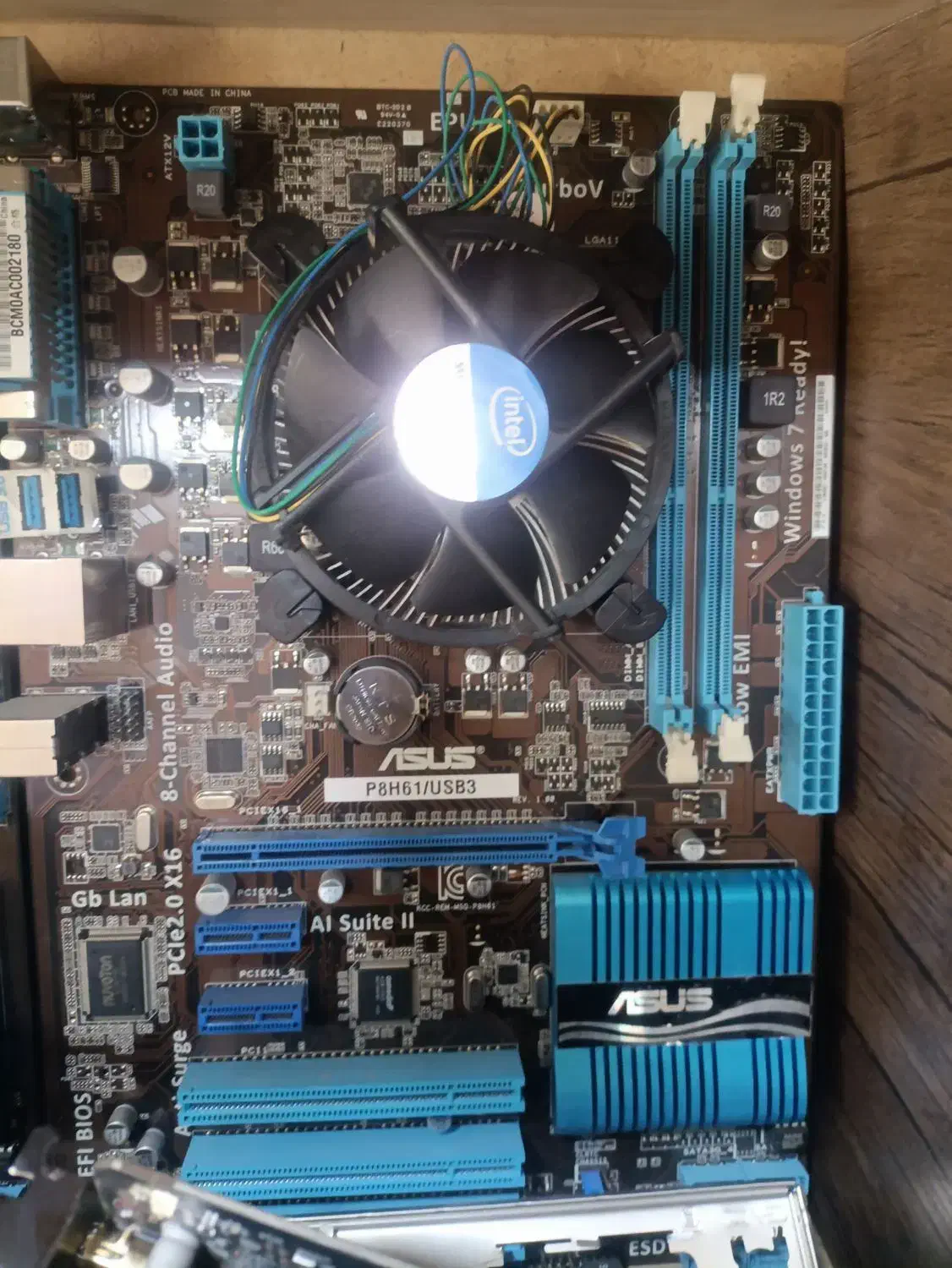 مادربرد h61 همراه CPU i5 2500k|قطعات و لوازم جانبی رایانه|کرج, کرج نو|دیوار