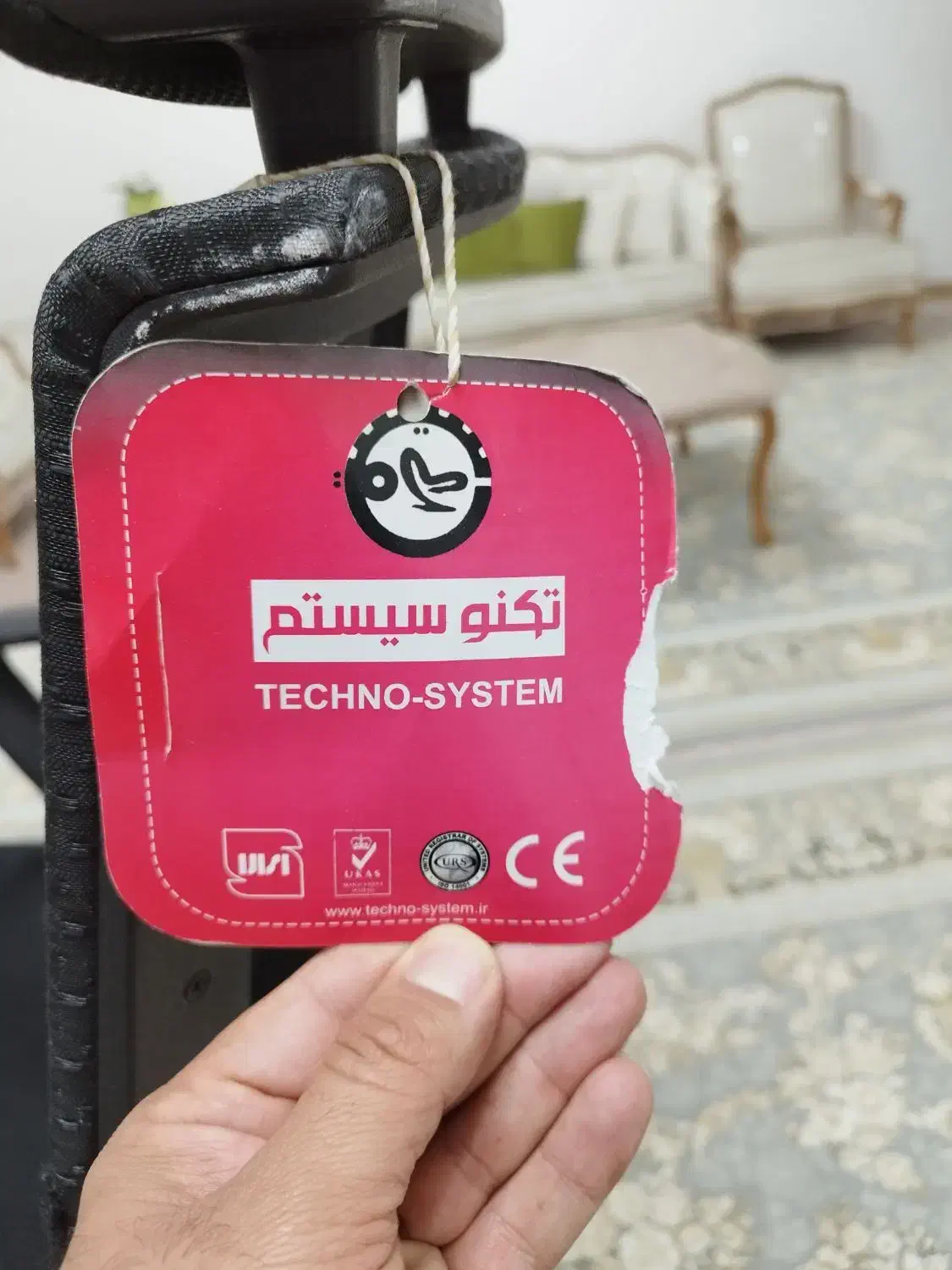 صندلی گردان حرفه ای|صندلی و نیمکت|ایلام, |دیوار