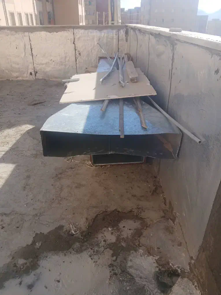 دریچه کولر با کانال کولر|کولر آبی|شهرکرد, |دیوار