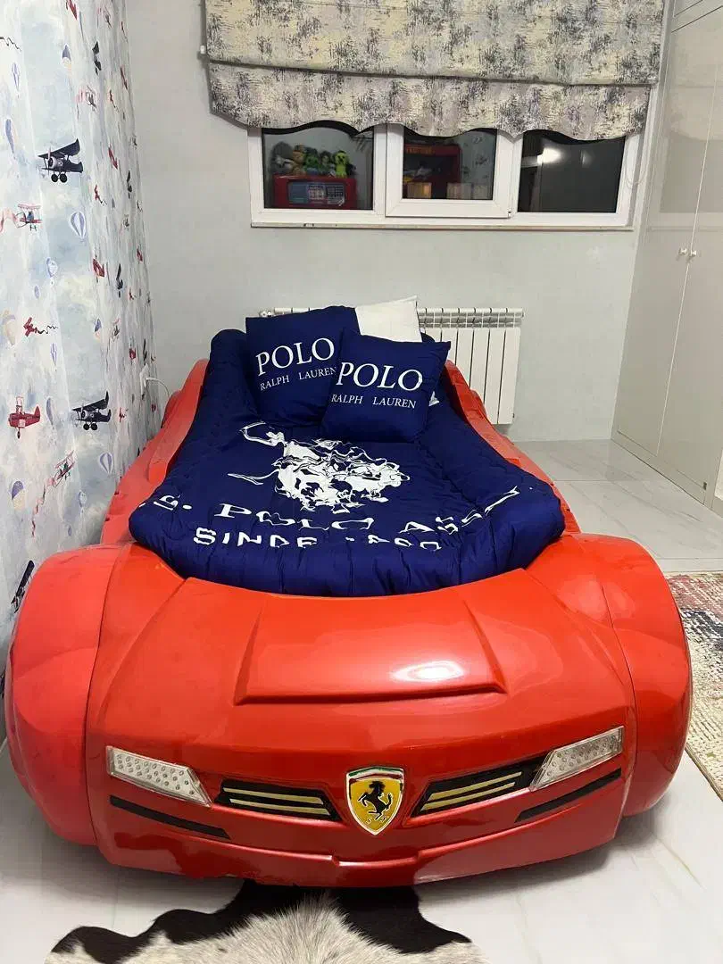 تخت و دراور نوجوانی طرح ماشین فراری|تخت و سرویس خواب|تبریز, |دیوار