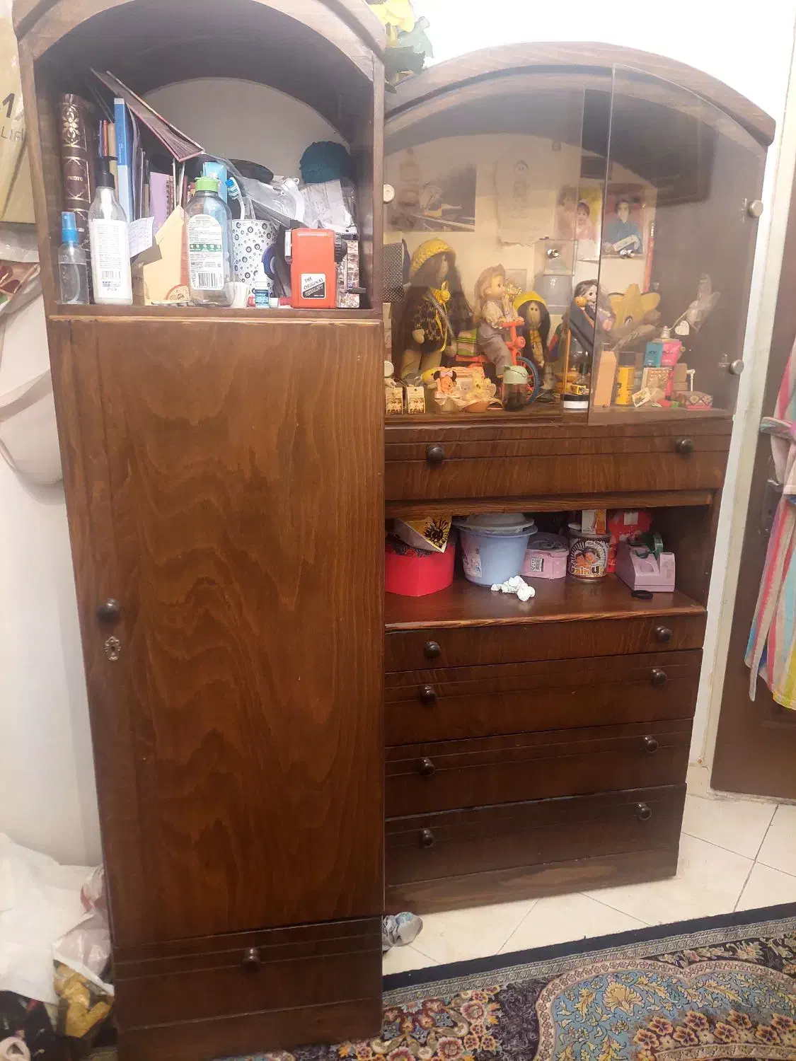 کمد و تخت بچه گانه|اسباب و اثاث بچه|تبریز, |دیوار