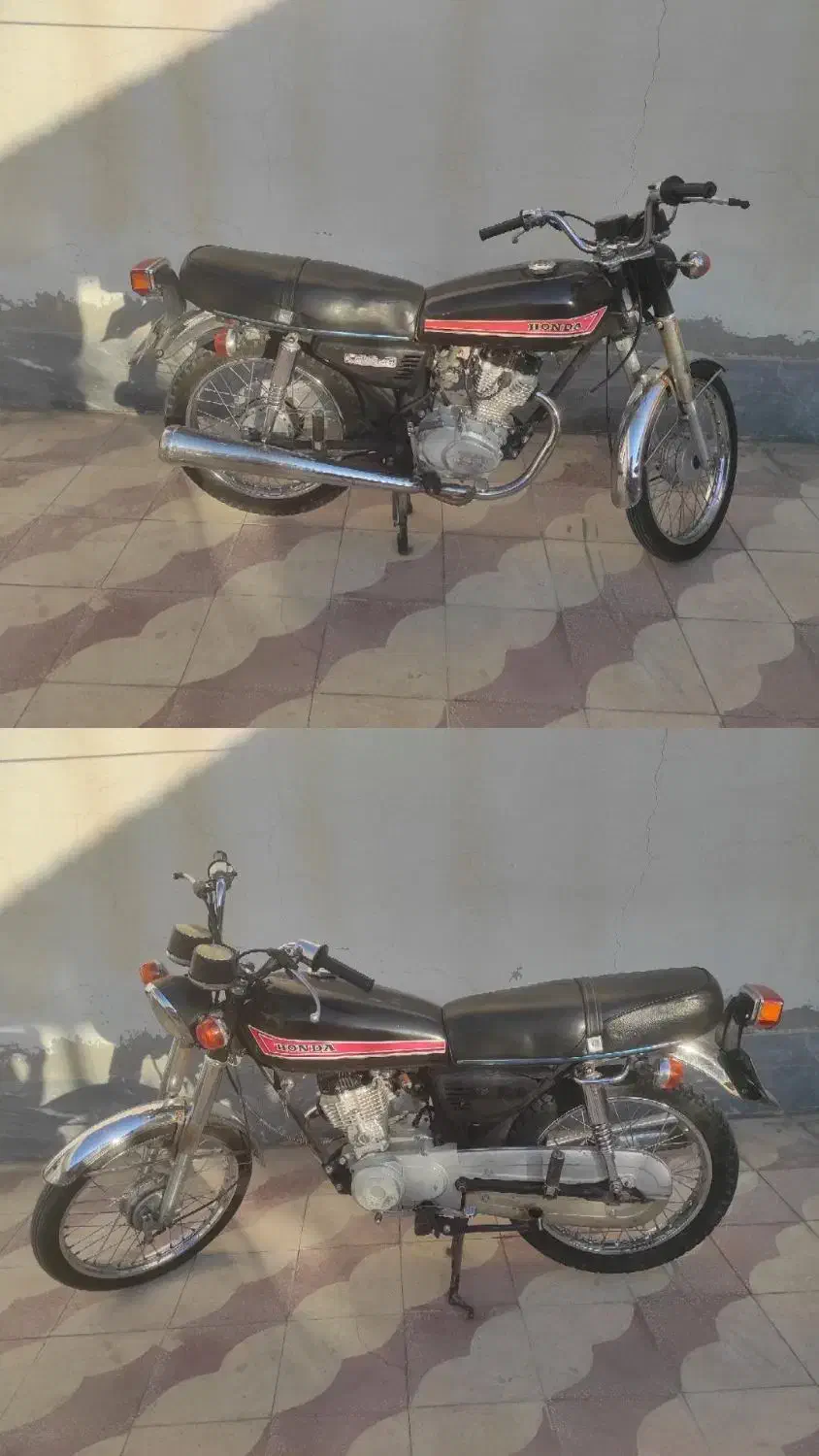 موتورتریل کلیک مینی ژاپن سی جی125واحدی200 یاماها|موتورسیکلت|لار, |دیوار