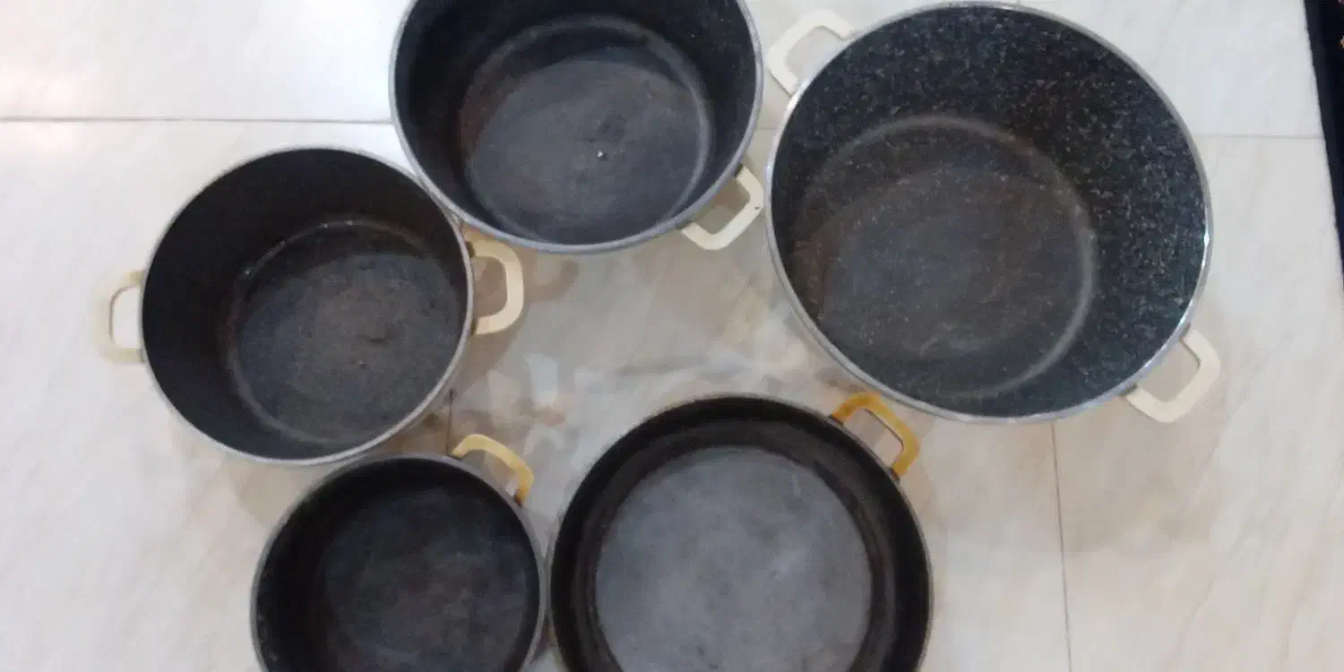 ست قابلمه تفلون گرانیت|ظروف پخت‌وپز|اهواز, فاز ۲ پادادشهر|دیوار