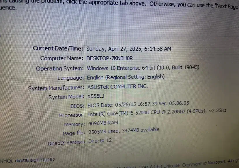 لپ‌تاپ ایسوس ۵۰۰ گیگ core i 5|رایانه همراه|قزوین, |دیوار