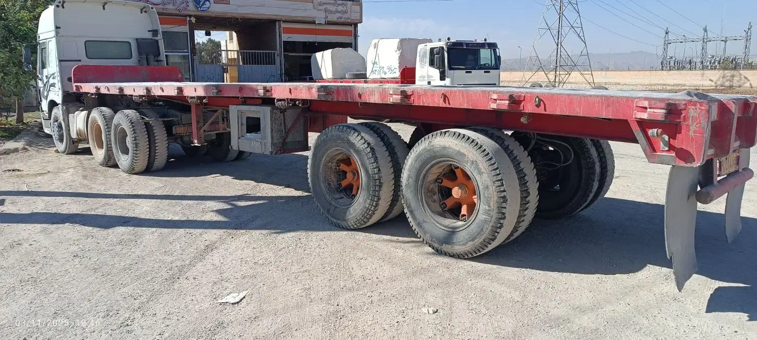 کفی تریلی جهت حمل سنگ سنگ کش|خودرو سنگین|خرم‌آباد, |دیوار