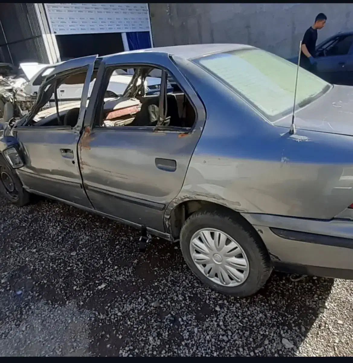 سمند مدل 84 تصادفی|خودرو سواری و وانت|اصفهان, ارداجی|دیوار