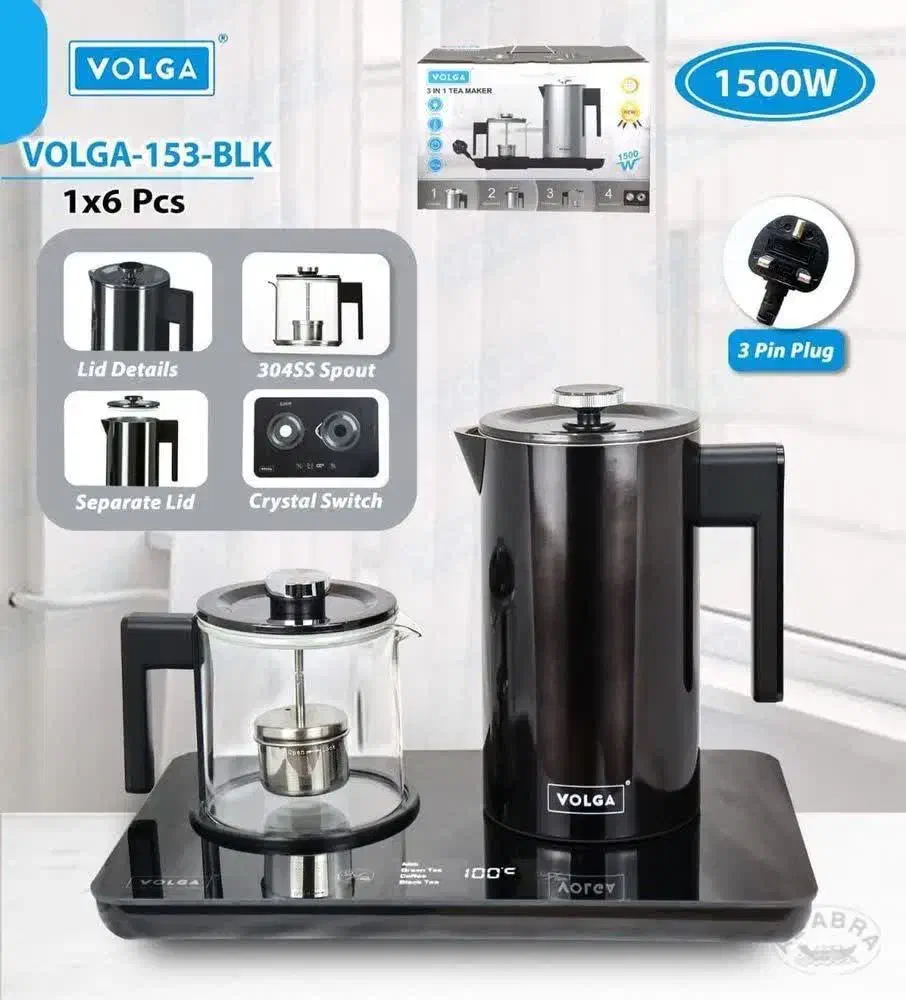 چای ساز کنار هم برند ولگا 15000وات با ضمانت شرکت|سماور، چای‌ساز، قهوه‌ساز|سبزوار, فیاض|دیوار