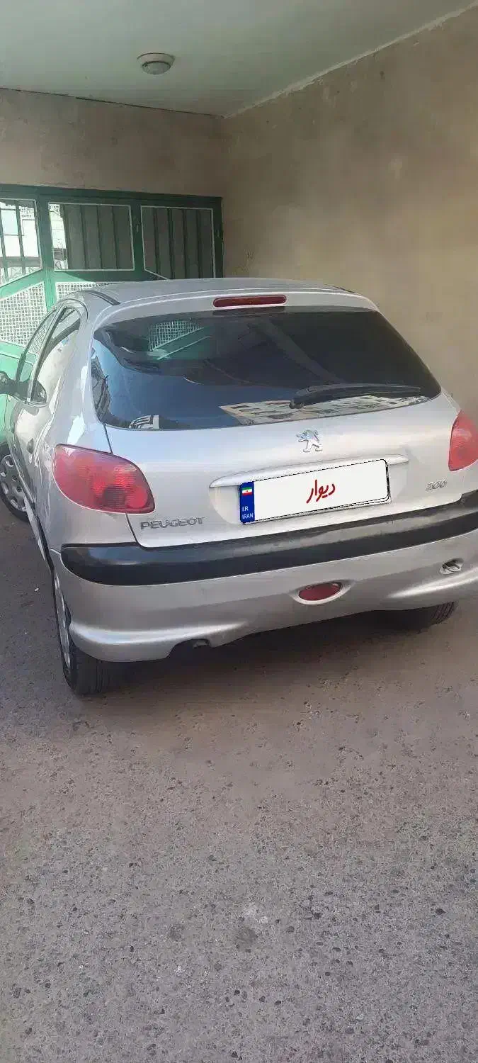 206مدل 86بدون رنگ|خودرو سواری و وانت|سبزوار, کاشفی شمالی (دادگستری)|دیوار