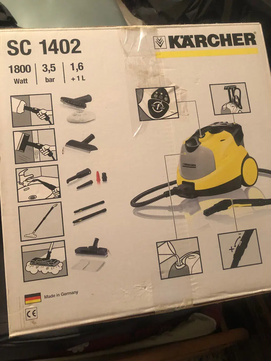 بخارشوی کرشر|جاروبرقی، جارو شارژی، بخارشو|تهران, توحید|دیوار