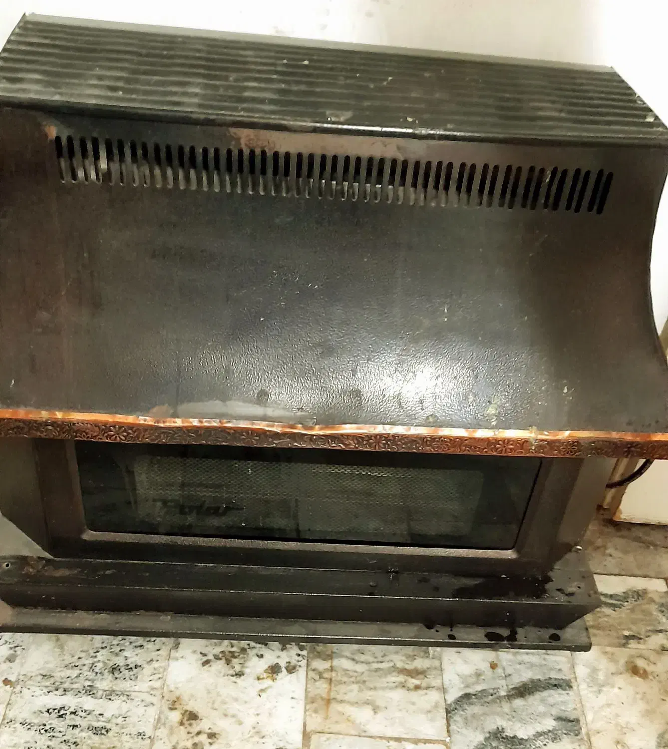 بخاری گازی شومینه ای سالم|بخاری، هیتر، شومینه|بشاریات, |دیوار