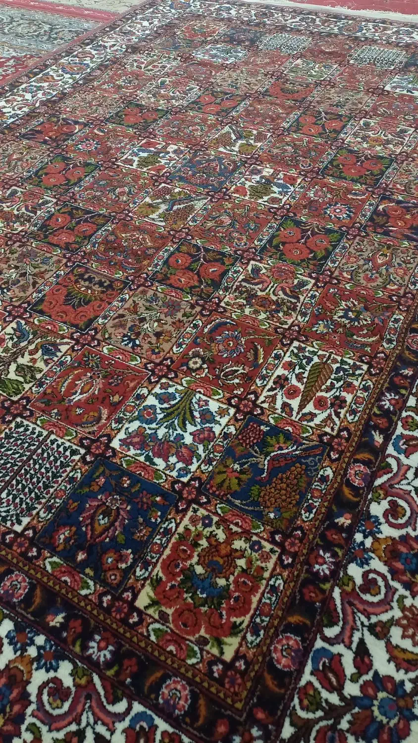 قالی دستباف خشت ریزچالشتری(جهادی)|فرش|شهرکرد, |دیوار