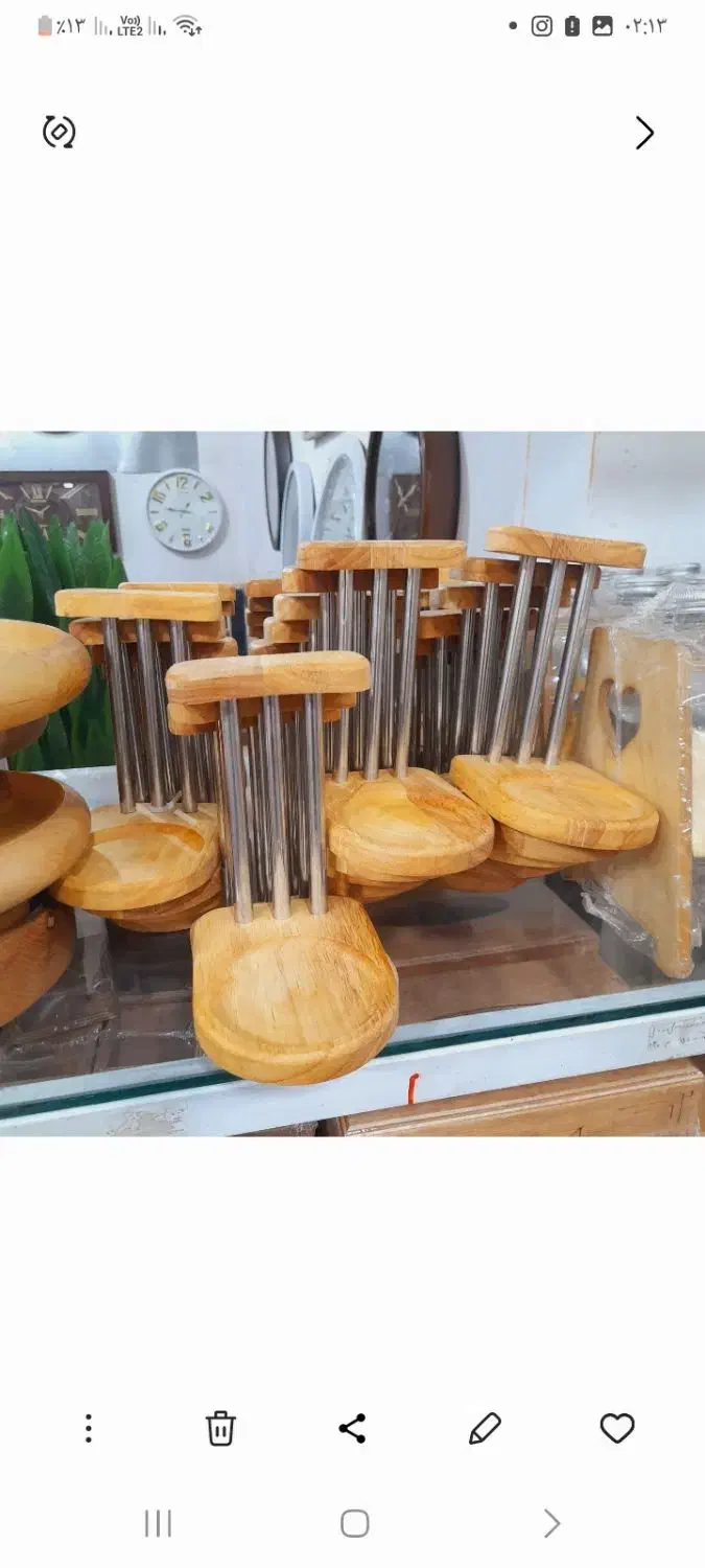 جا ملاقه ای کنار گازی چوبی اک|ظروف پخت‌وپز|قم, شهرک فاطمیه|دیوار