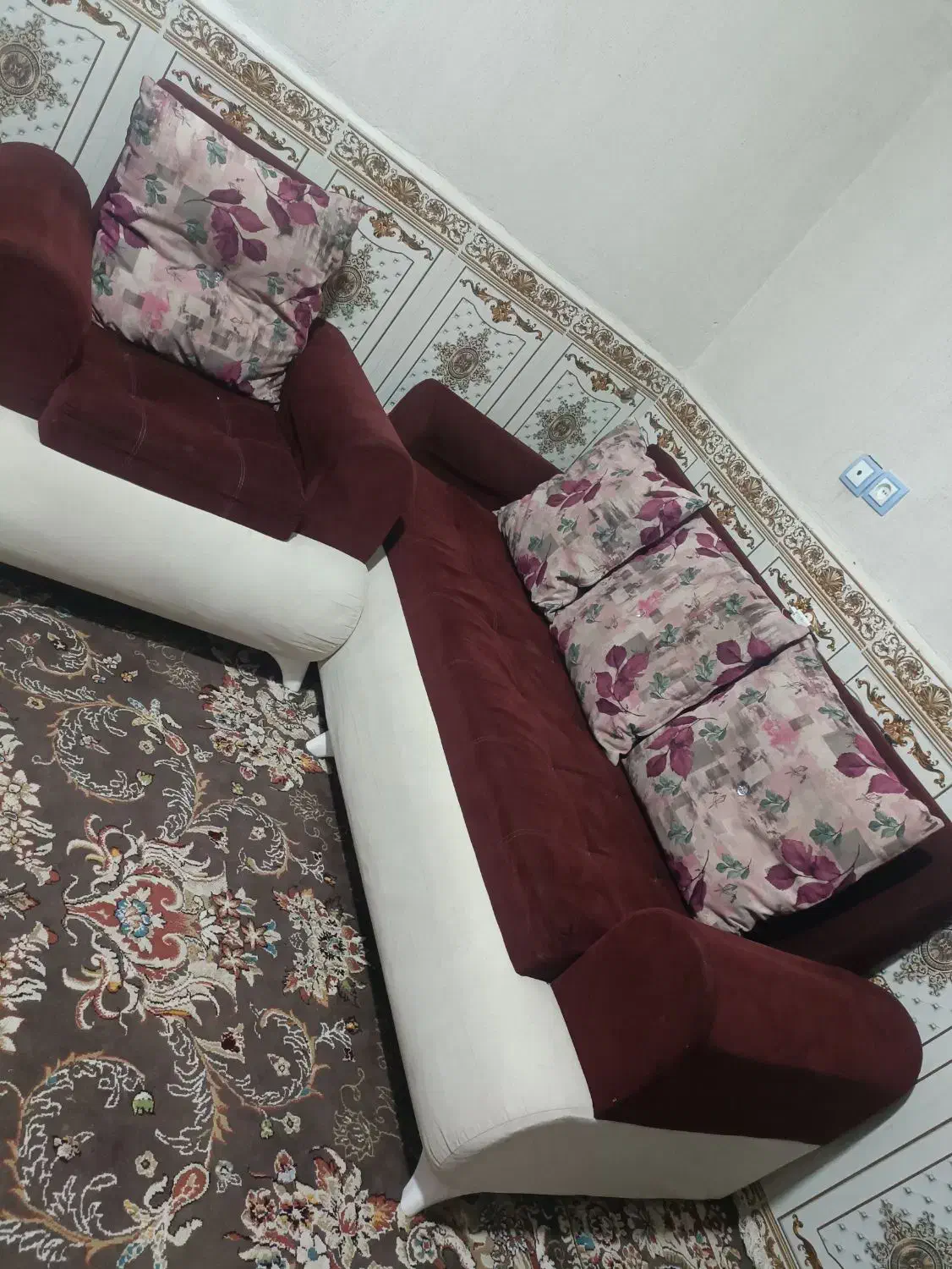 مبل 7نفره|مبلمان خانگی و میز عسلی|پاتاوه, |دیوار