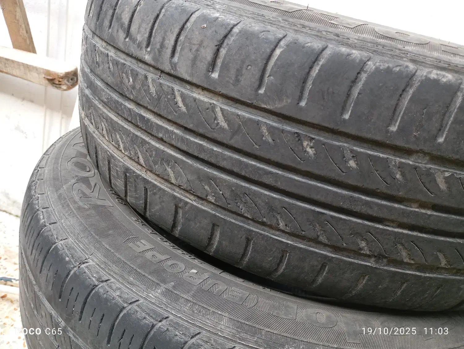 چهار حلقه لاستیک سمند. کارکرده معاوضه هم دارم|قطعات یدکی و لوازم جانبی|آستانه اشرفیه, |دیوار