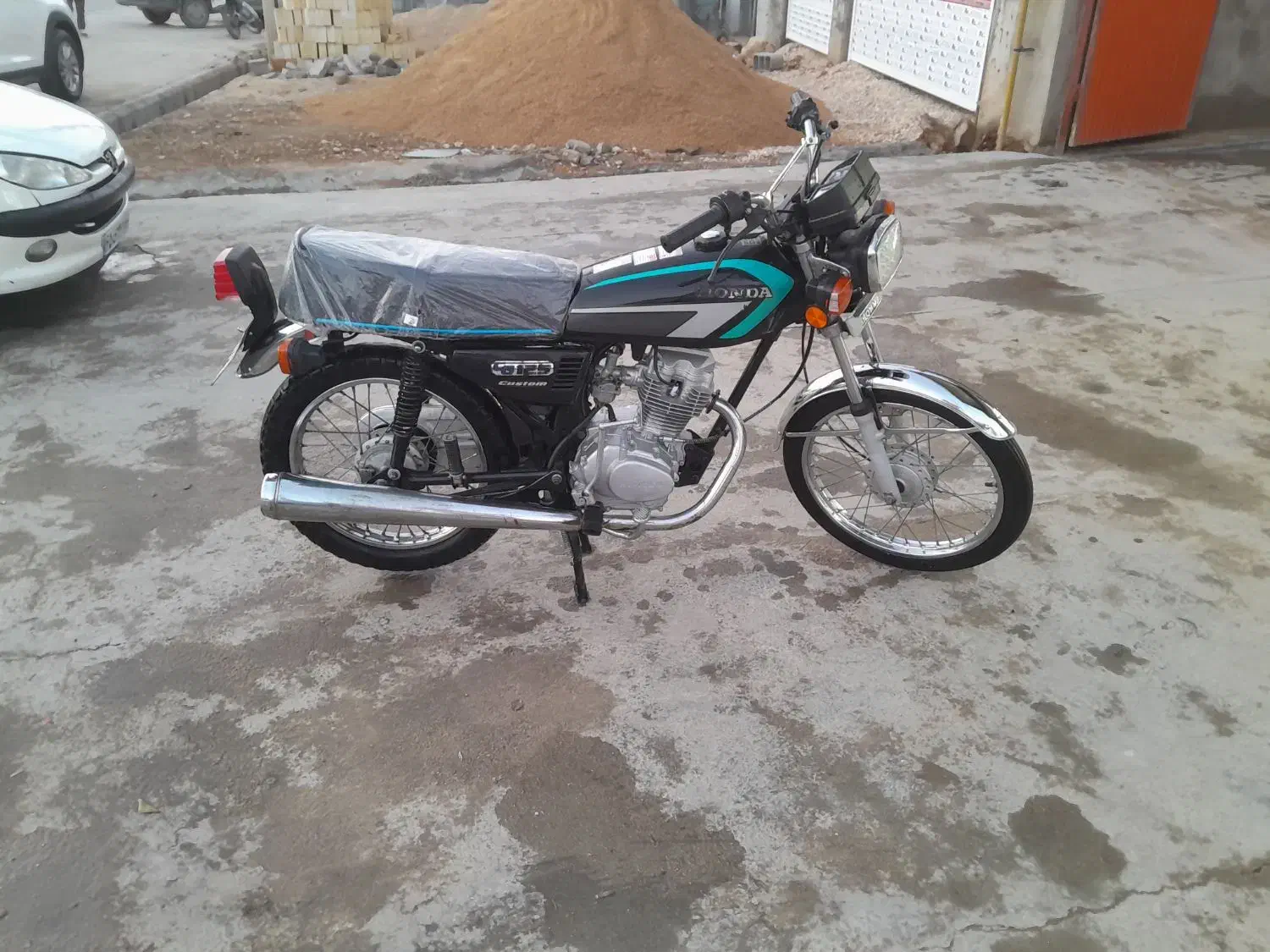 موتور پلاک ملی 125|موتورسیکلت|ایذه, |دیوار