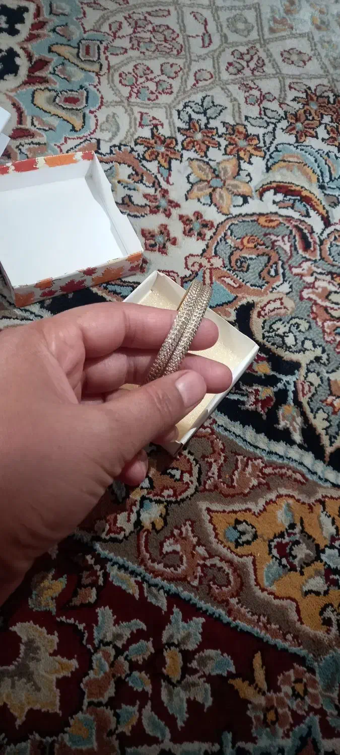 دو عدد النگوی نقره|جواهرات|زنجان, |دیوار