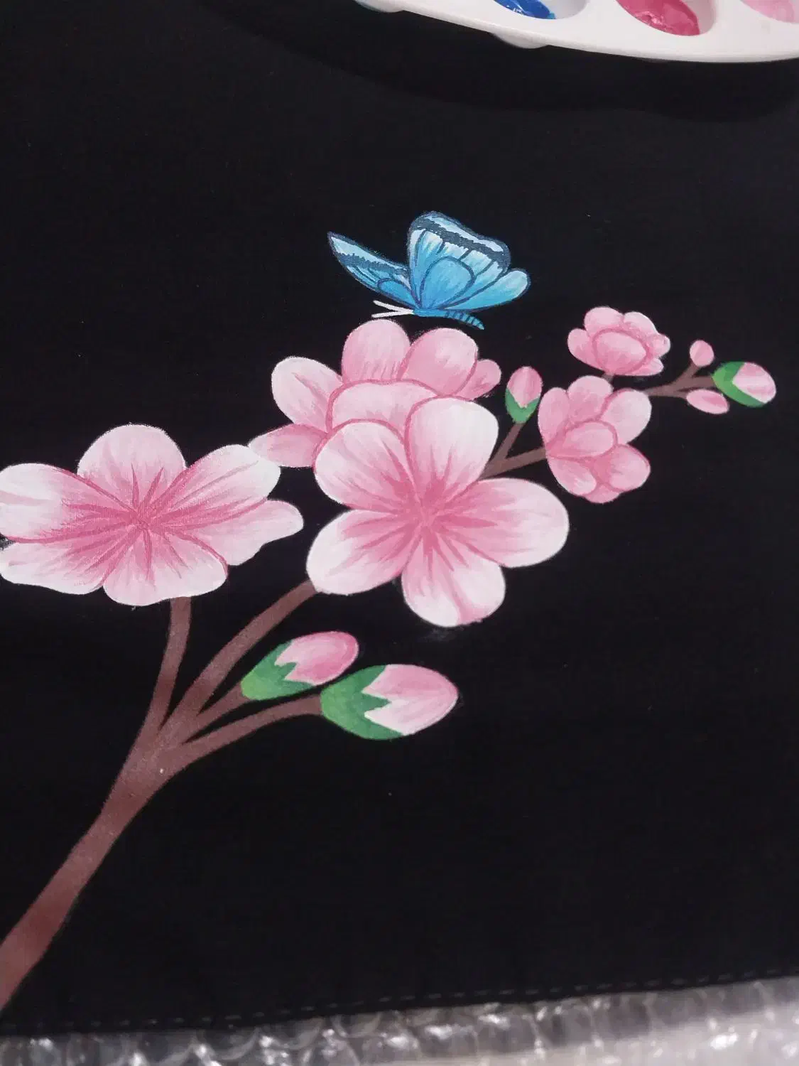 نقاشی روی مقنعه|لباس|الشتر, |دیوار