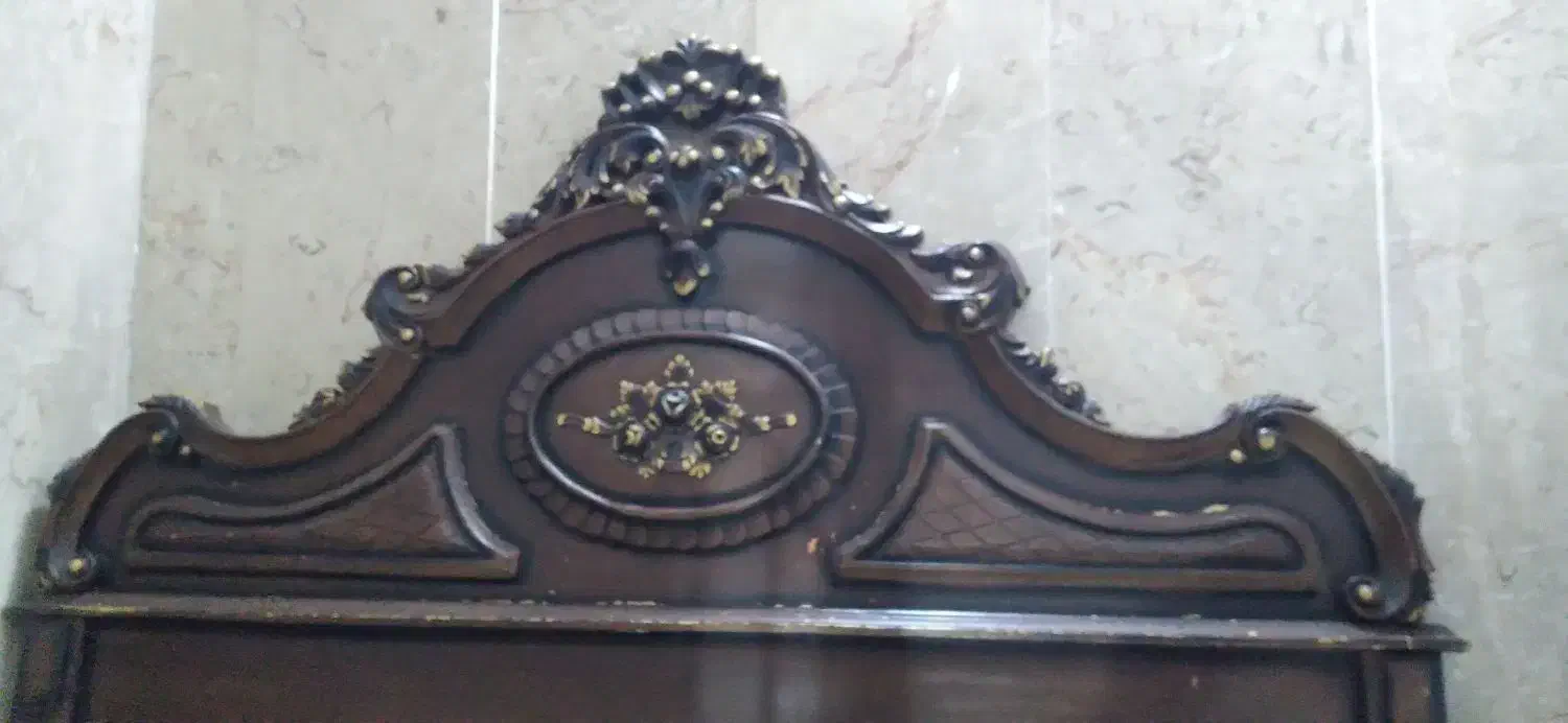 تخت خواب چوبی|تخت و سرویس خواب|تهران, جوادیه|دیوار