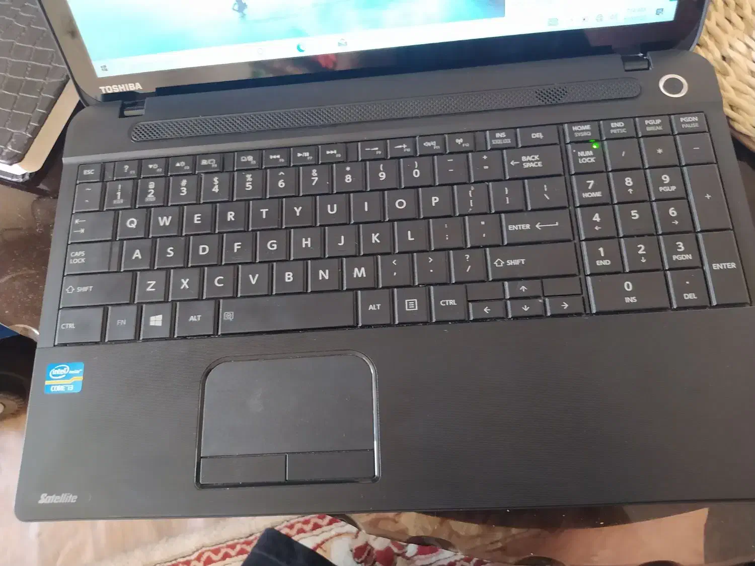 لپ‌تاپ Toshiba cori3 لمسی|رایانه همراه|تهران, مجیدیه|دیوار
