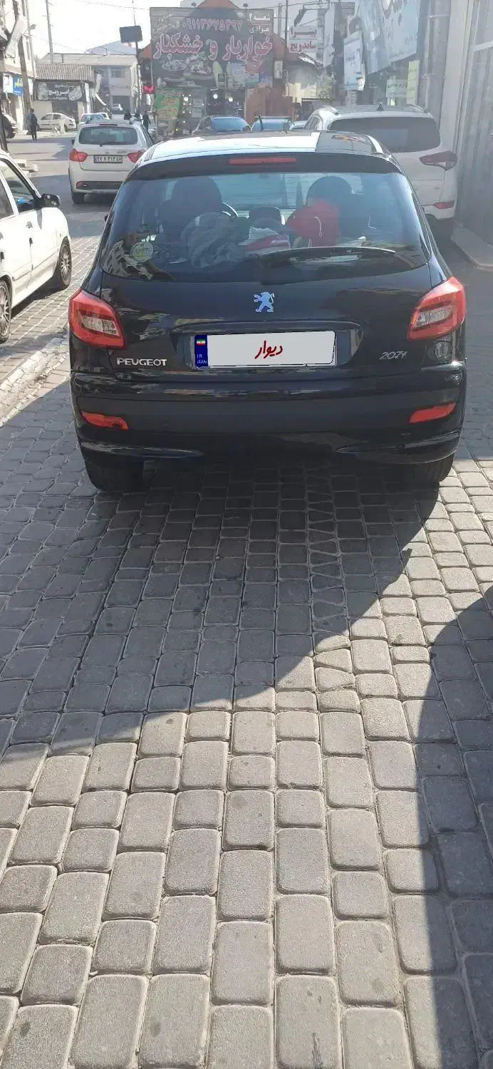 پژو ۲۰۷سقف فلز|خودرو سواری و وانت|هچیرود, |دیوار