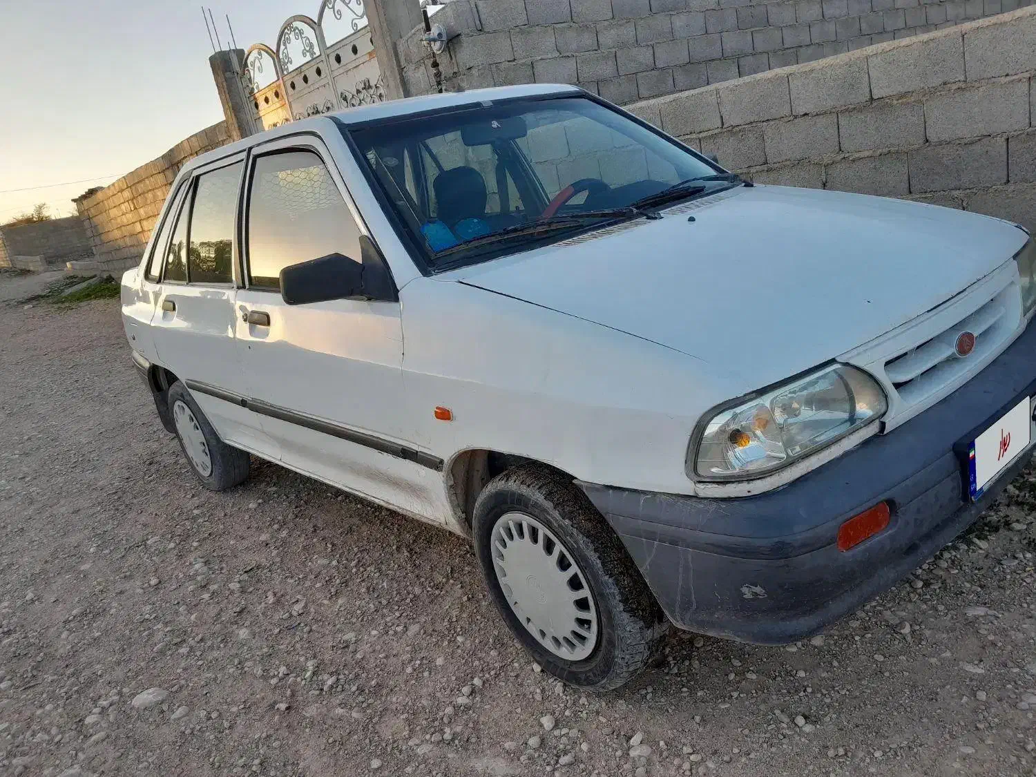 پراید 86سفید|خودرو سواری و وانت|داراب, |دیوار