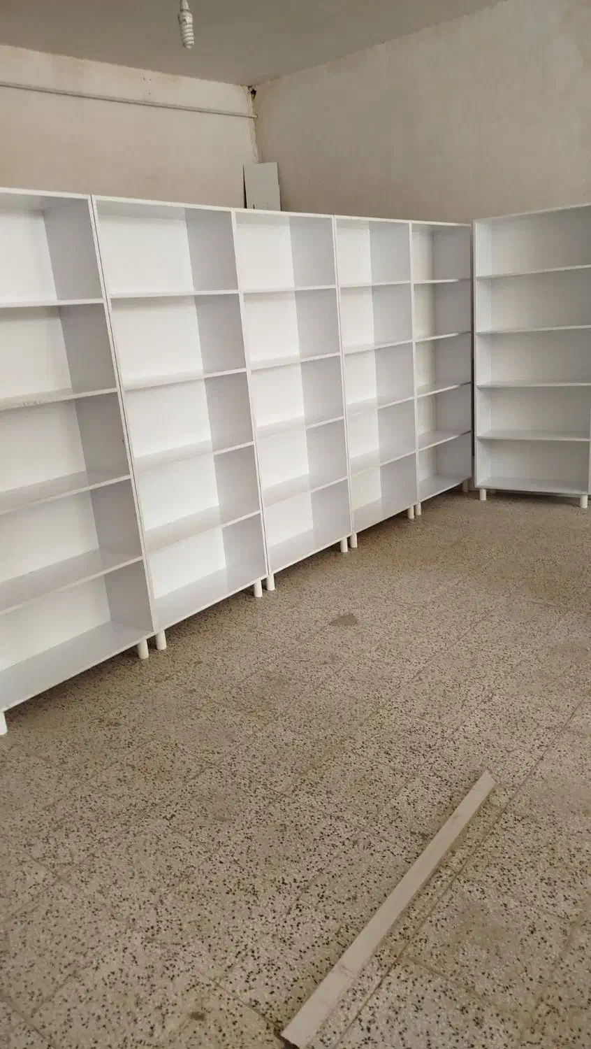 قفسه آماده|کتابخانه، شلف، قفسه‌های دیواری|نیشابور, شهید بهشتی|دیوار