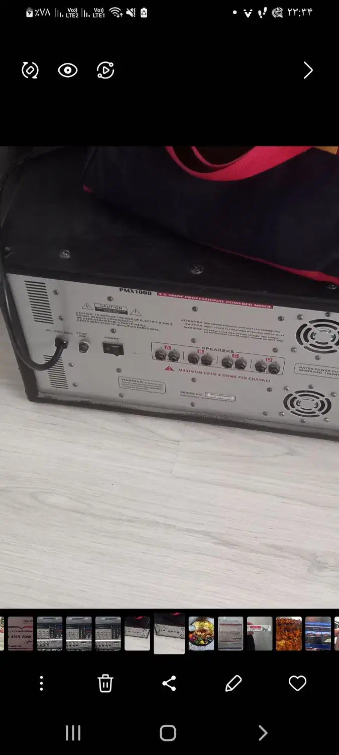 دستگاه امپلی فایر مکیسر نوpMx۱۰۰۰۰|سیستم صوتی خانگی|مشهد, الهیه|دیوار