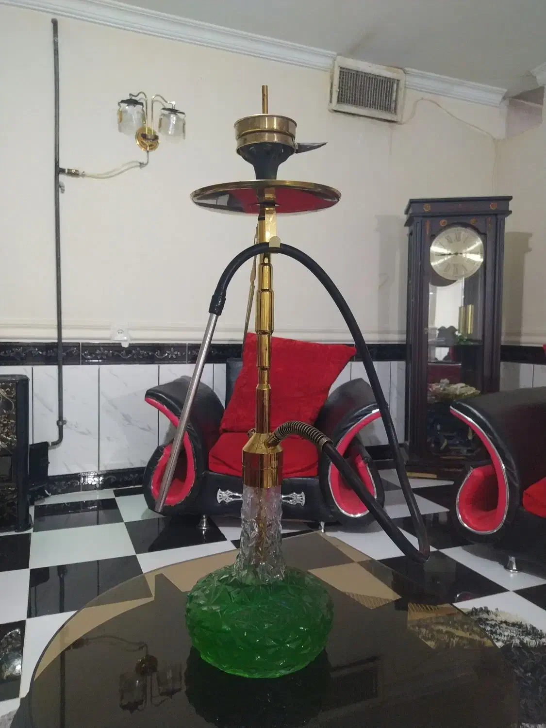 قلیان سوپاپی|صنایع دستی و سایر لوازم تزئینی|الشتر, |دیوار