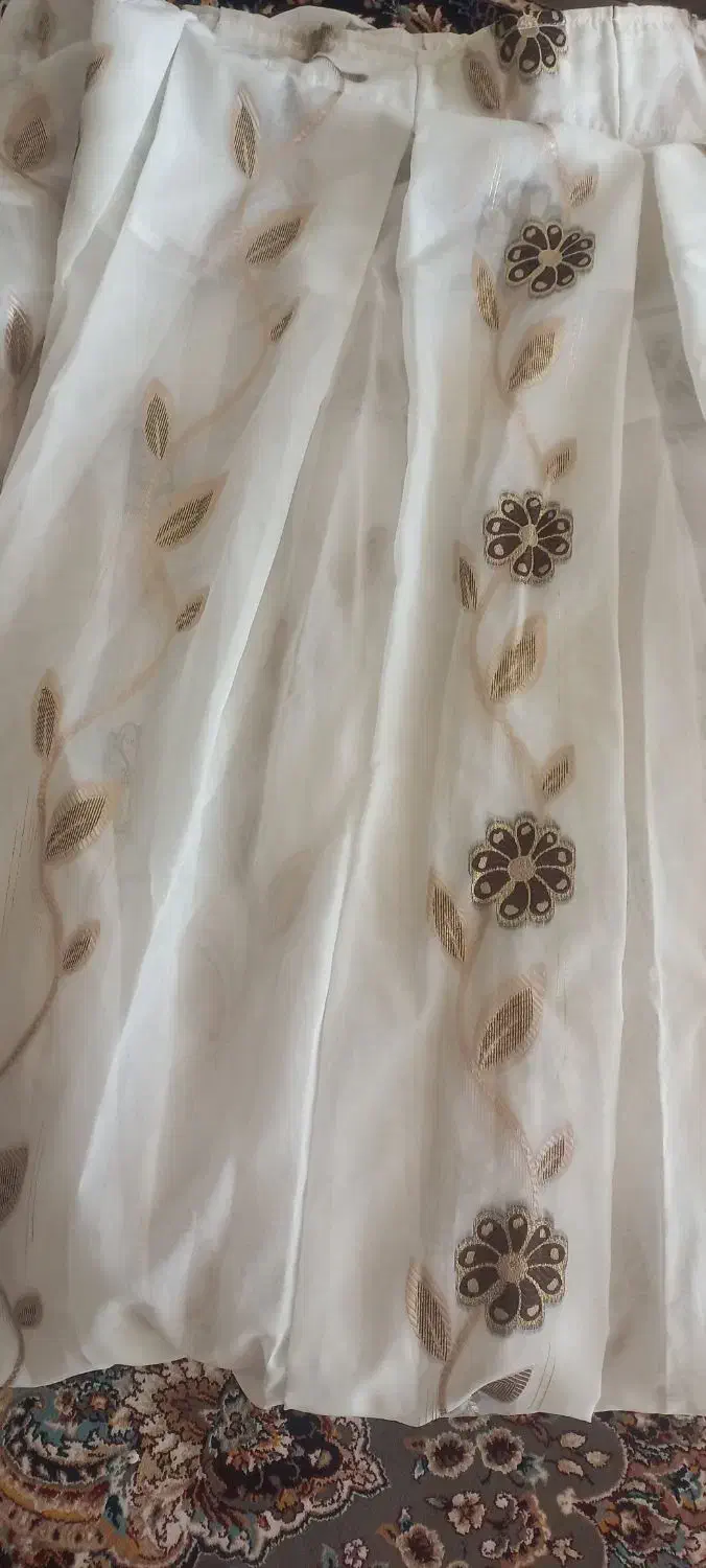 فروش پرده حریر|پرده، رانر، رومیزی|کنگاور, |دیوار