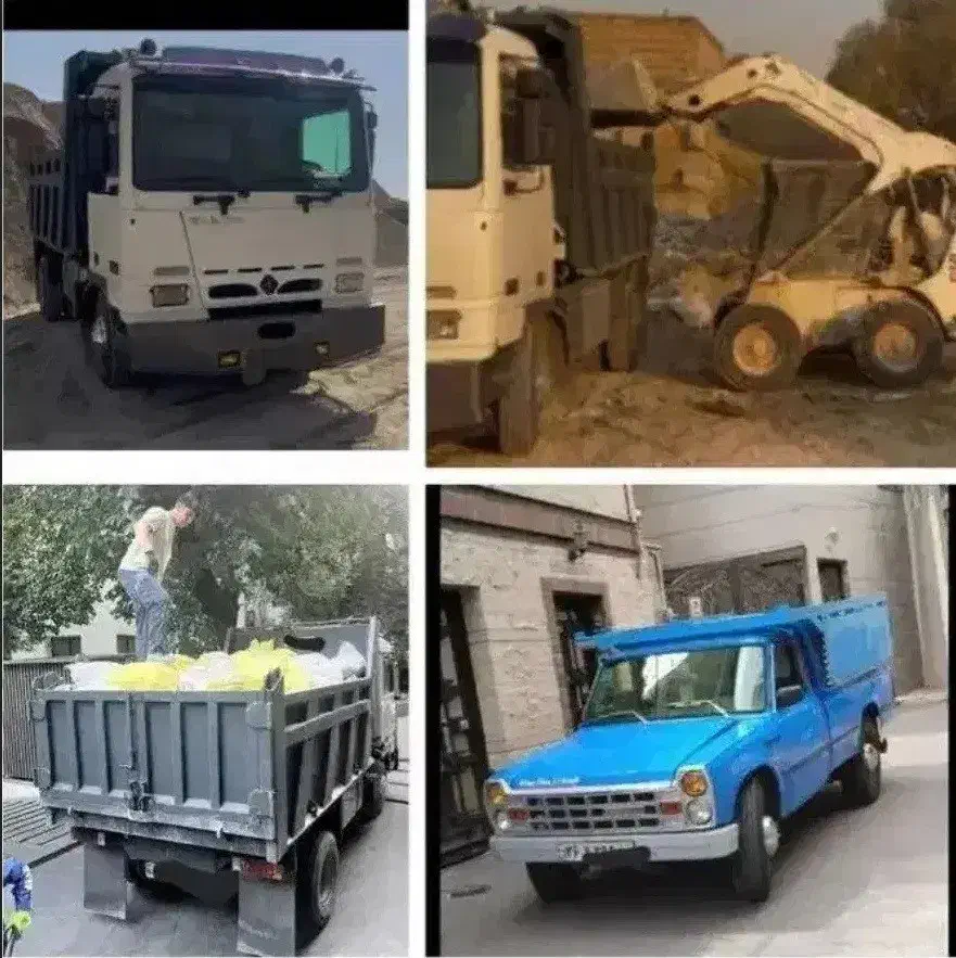 حمل نخاله به همراه بابکت نیسان و خاور|خدمات حمل و نقل|پاکدشت, پاکدشت (مامازند)|دیوار