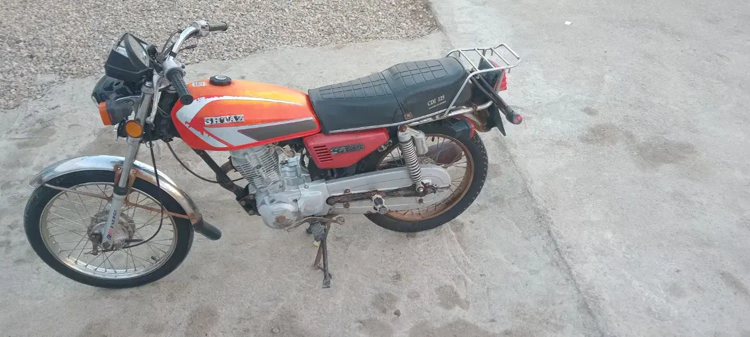 موتور۱۲۵ مدل ۸۶مدارک دار|موتورسیکلت|آزادشهر, |دیوار