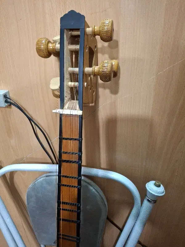 تار اذری استاد جدی|سازهای سنتی|تبریز, |دیوار