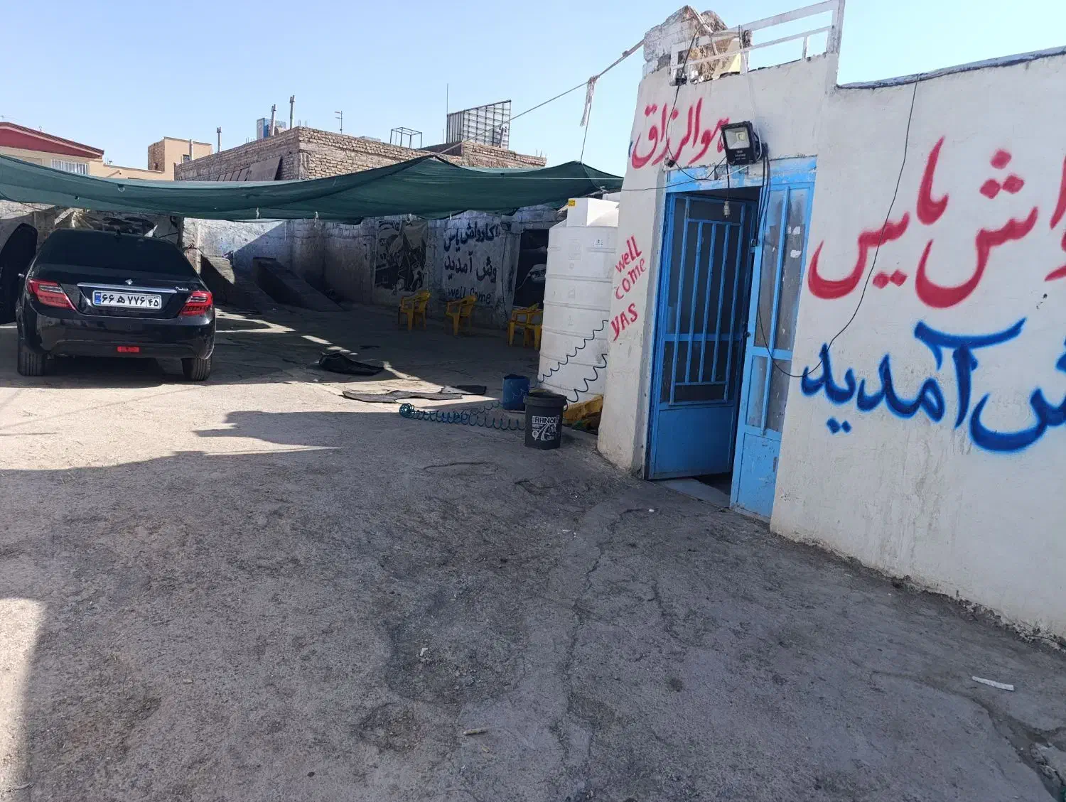 فروش و اجاره یک باب کارواش ماشین سبک.|اجارهٔ مغازه و غرفه|کرمان, |دیوار