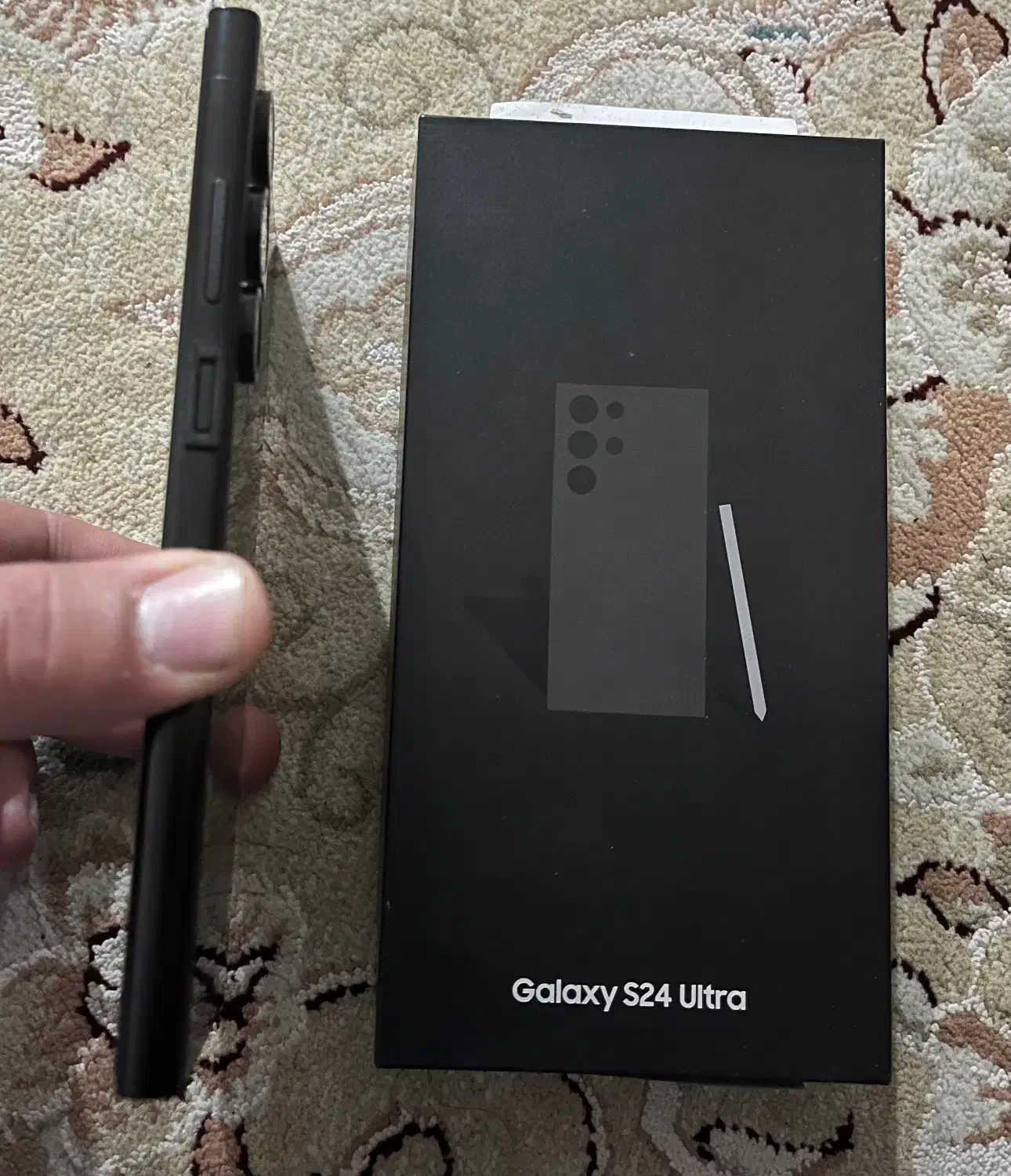 s24 ultra فول کپی با قلم فعال|موبایل|بافق, |دیوار