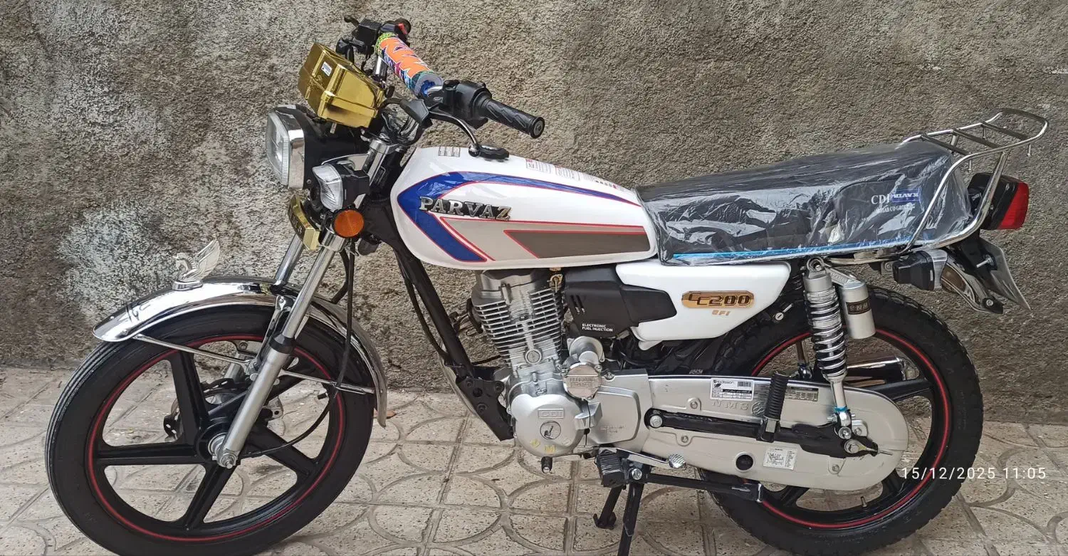 موتور200 پرواز کاربرات مدل 1400خشک بکر|موتورسیکلت|یاسوج, |دیوار