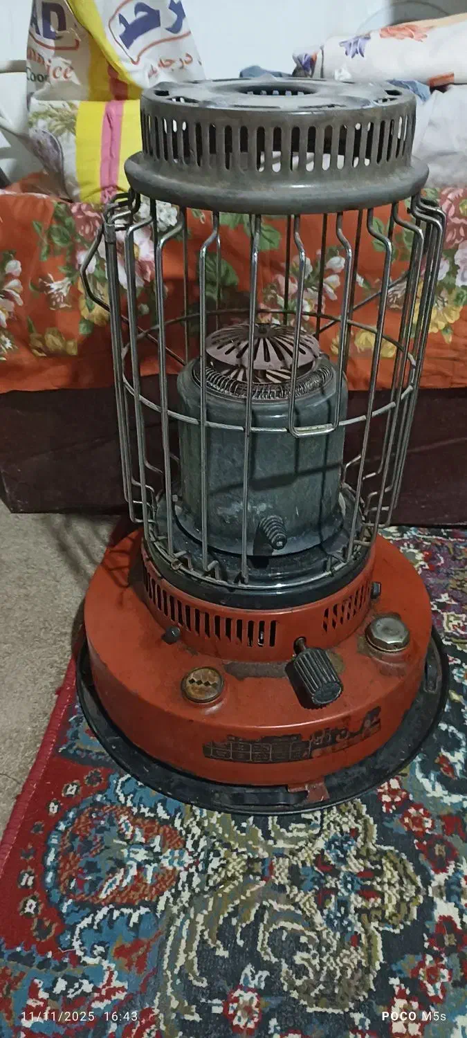 چراغ|بخاری، هیتر، شومینه|بیرجند, |دیوار