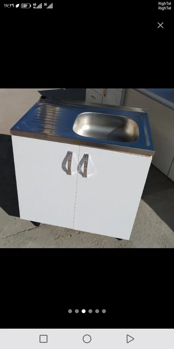 کابینت بدنه فلزی همراه با سینک|مصالح و تجهیزات ساختمان|تهران, آذری|دیوار