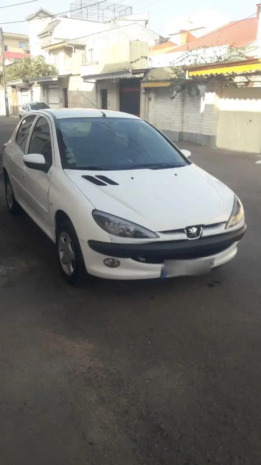 پژو ۲۰۶ تیپ مدل ۸۸|خودرو سواری و وانت|رشت, حمیدیان|دیوار